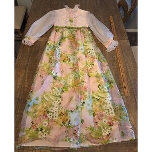 Sylvia Ann Union Made Vintage Hippie Dress